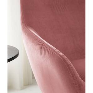 Fauteuil Rivel velours - Mauve