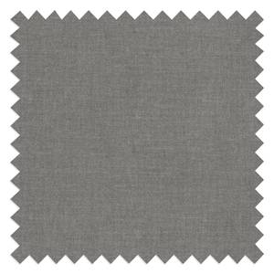 Canapé d’angle Pruno Microfibre Faria: Gris - Méridienne longue à gauche (vue de face)