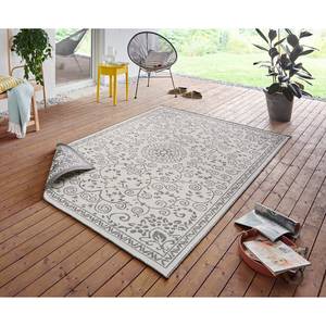 Outdoorvloerkleed Leyte polypropeen - Zandgrijs - 80 x 150 cm