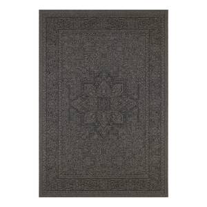 Tapis extérieur Anjara Fibres synthétiques - Noir - 200 x 290 cm