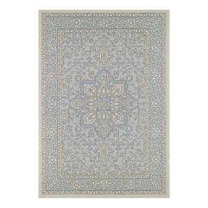 Tapis extérieur Anjara Fibres synthétiques - Bleu ciel - 160 x 230 cm