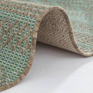 Tapis extérieur Sidon Fibres synthétiques - Vert menthe - 160 x 230 cm