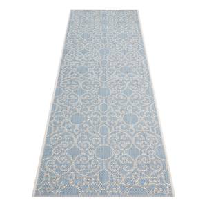 Tapis de couloir Nebo Fibres synthétiques - Bleu pastel