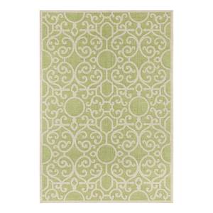 Tapis extérieur Nebo Fibres synthétiques - Vert kiwi - 70 x 140 cm