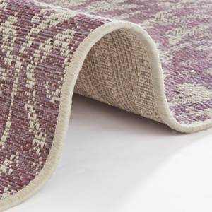 Tapis de couloir Hatta Fibres synthétiques - Rose vif