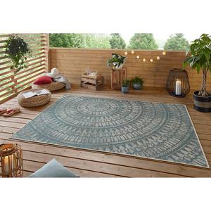 Tapis extérieur Arnon Fibres synthétiques - Crème / Taupe - 200 x 290 cm