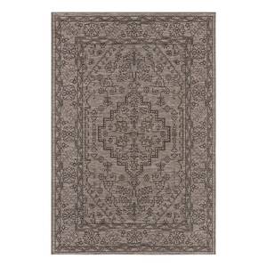 Tapis extérieur Tyros Fibres synthétiques - Gris sable - 140 x 200 cm