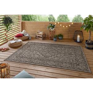 Tapis extérieur Tyros Fibres synthétiques - Gris sable - 140 x 200 cm