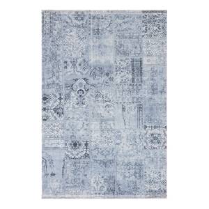 Kurzflorteppich Pina Mischgewebe - Jeansblau - 180 x 280 cm