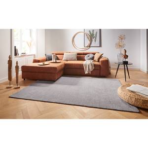 Laagpolig vloerkleed Supersoft geweven stof - Rookgrijs - 160 x 230 cm