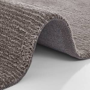 Kurzflorteppich Supersoft Webstoff - Taupe - 80 x 150 cm