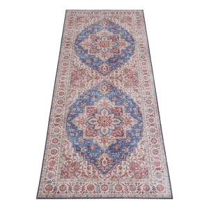 Tapis de couloir Anthea Tissu - Bleu jean