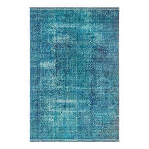 Tapis Elita Tissu mélangé - Turquoise - 120 x 180 cm