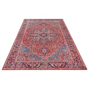 Laagpolig vloerkleed Amata geweven stof - orientrood - 200 x 290 cm