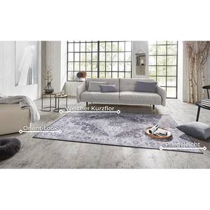 Tapis Sylla Tissu - Gris - 80 x 150 cm