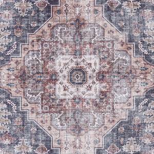 Tapis de couloir Sylla Tissu - Gris bleu