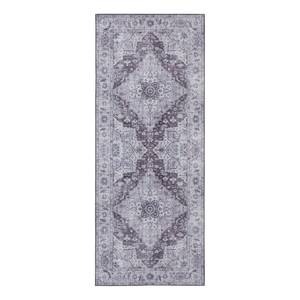 Tapis de couloir Sylla Tissu - Gris