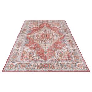 Kurzflorteppich Sylla Webstoff - Rot - 200 x 290 cm