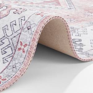 Laagpolig vloerkleed Gratia geweven stof - Oud pink - 160 x 230 cm