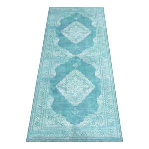 Tapis de couloir Carme Tissu - Aqua