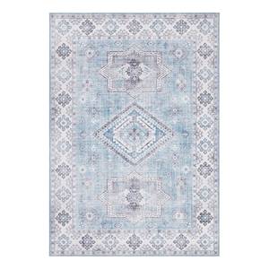 Kurzflorteppich Gratia Webstoff - Jeansblau - 120 x 160 cm