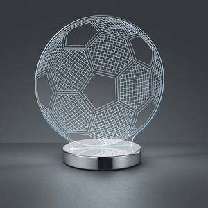 Lampe Ball Matière plastique / Chrome - 1 ampoule