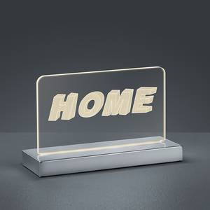 LED-tafellamp Home kunststof / chroom - 1 lichtbron