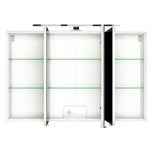 Armoire de toilette Tira Éclairage inclus - Blanc - Largeur : 100 cm