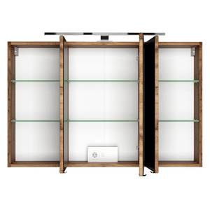 Spiegelkast Tira inclusief verlichting - Eikenhoutlook wotan - Breedte: 100 cm