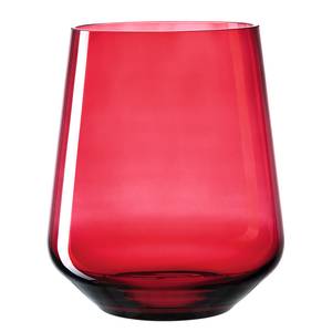 Windlicht Vivo glas - rood