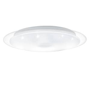 Plafonnier Lanciano Matière plastique / Acier - 1 ampoule - Diamètre : 40 cm