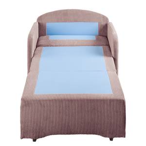 Fauteuill convertible Disley IV Tissu - Mauve - Avec accoudoirs