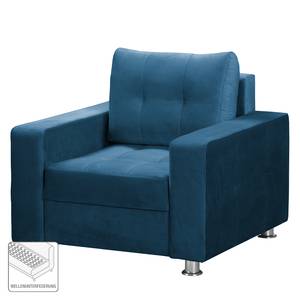 Fauteuil Upwell II microvezel - Marineblauw - Zonder hocker