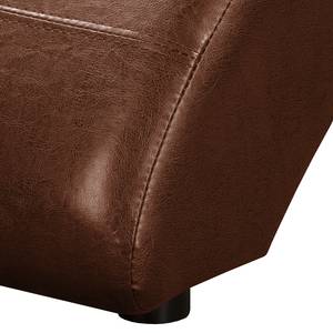 Chaise relax Sandon II Imitation cuir - Cuir synthétique Maija: Marron chocolat