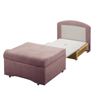 Fauteuill convertible Disley IV Tissu - Mauve - Sans accoudoirs