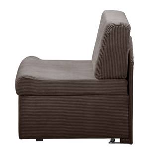 Fauteuill convertible Disley IV Tissu - Expresso - Sans accoudoirs