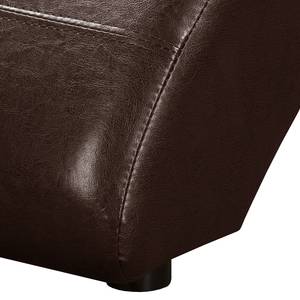 Chaise relax Sandon II Imitation cuir - Cuir synthétique Maija: Marron bison