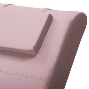 Chaise relax Sandon II Imitation cuir - Velours Ravi: Mauve