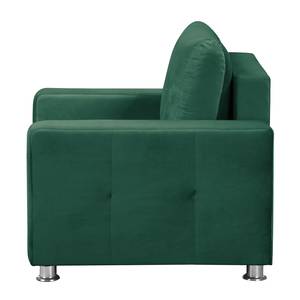 Fauteuil Upwell II microvezel - Donkergroen - Zonder hocker