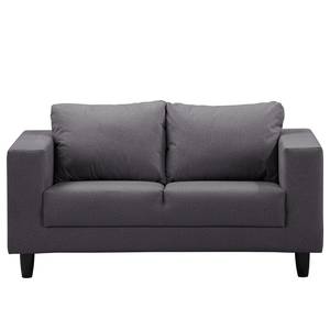 Sofa Bexwell I (2-Sitzer) Webstoff Pendo: Schwarz