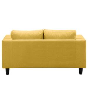 Canapé Bexwell I (2 places) Imitation cuir - Tissu Pendo: Jaune moutarde