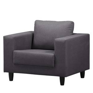 Fauteuil Bexwell I Imitation cuir - Tissu Pendo: Noir