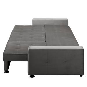 Canapé convertible Upwell II Microfibre - Gris foncé