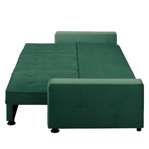 Canapé convertible Upwell II Microfibre - Vert foncé