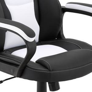 Gaming Chair Murol Kunstleder & Mesh / Kunststoff - Weiß / Schwarz