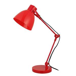 Lampe Time Plexiglas / Acier - 1 ampoule - Rouge