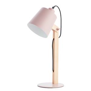 Lampe Swivel Fer - 1 ampoule - Rose clair