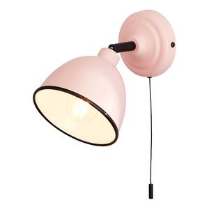 Wandlamp Telio ijzer - 1 lichtbron - Babyroze