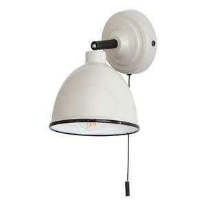 Wandlamp Telio ijzer - 1 lichtbron - Heldergrijs