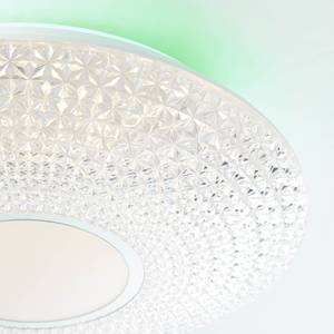 LED-plafondlamp Lucian acrylglas/staal - 1 lichtbron